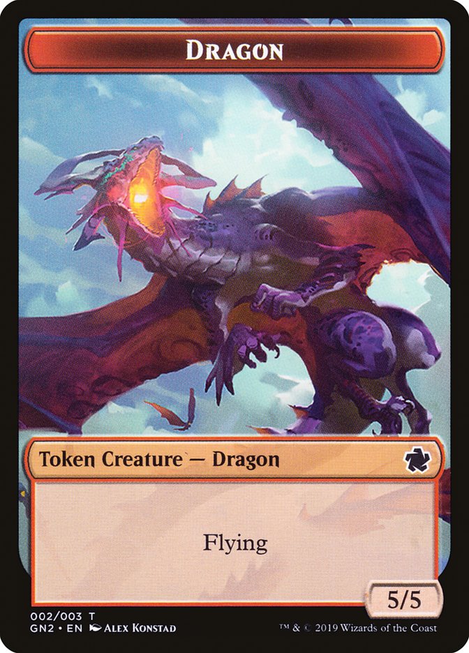 Dragon Token (002/003) [Game Night 2019 Tokens] | Lots Moore NSW