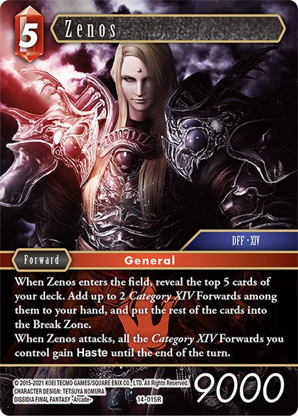 Zenos [Opus XIV: Crystal Abyss] | Lots Moore NSW