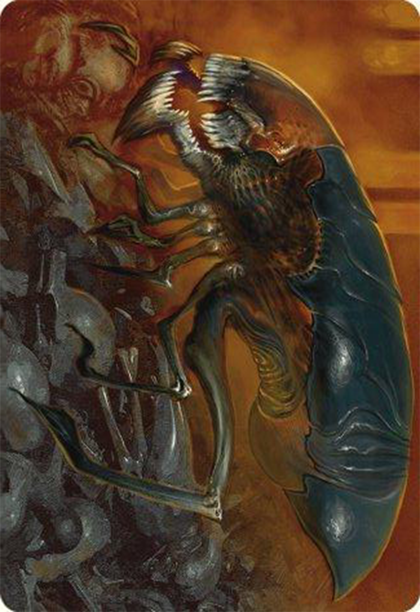 Cranial Ram Art Card [Modern Horizons 3 Art Series] | Lots Moore NSW