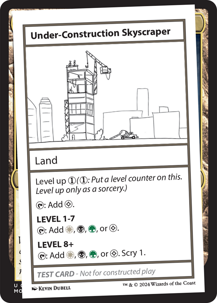 Under-Construction Skyscraper [Mystery Booster 2 Playtest Cards] | Lots Moore NSW