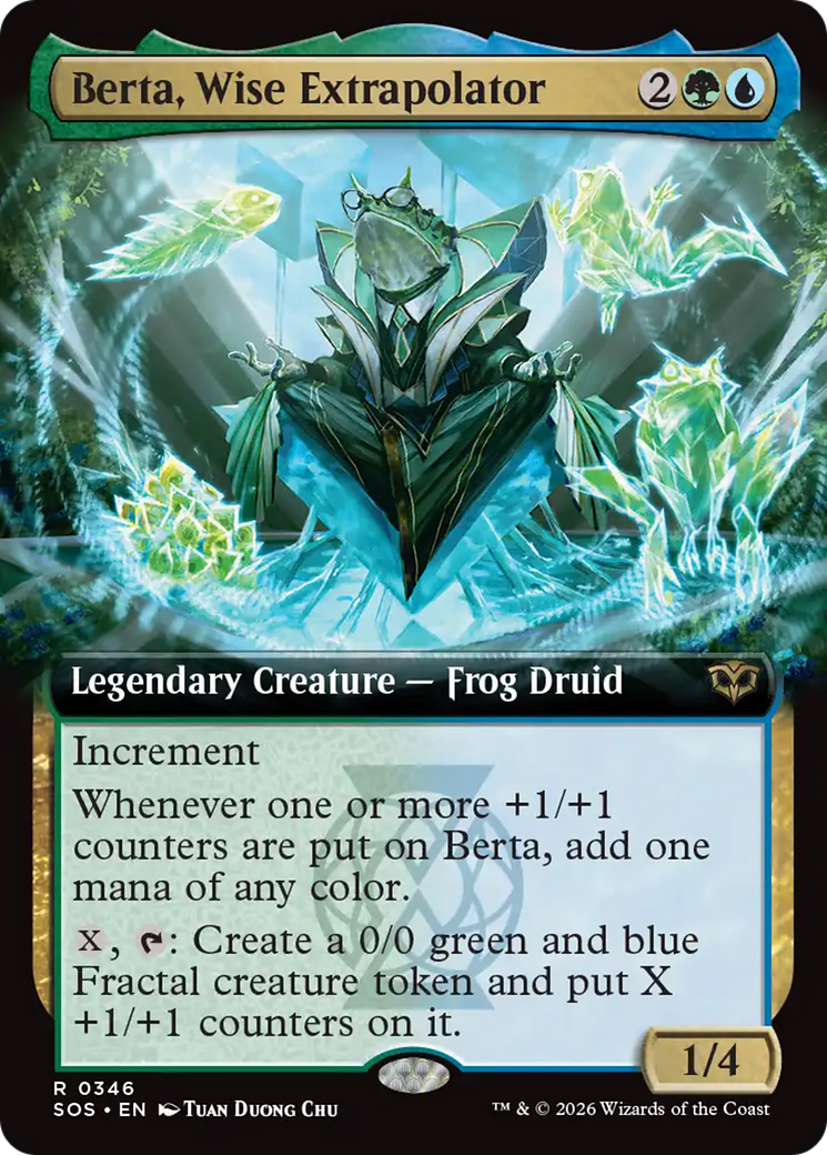 Berta, Wise Extrapolator (Extended Art) [Secrets of Strixhaven] | Lots Moore NSW