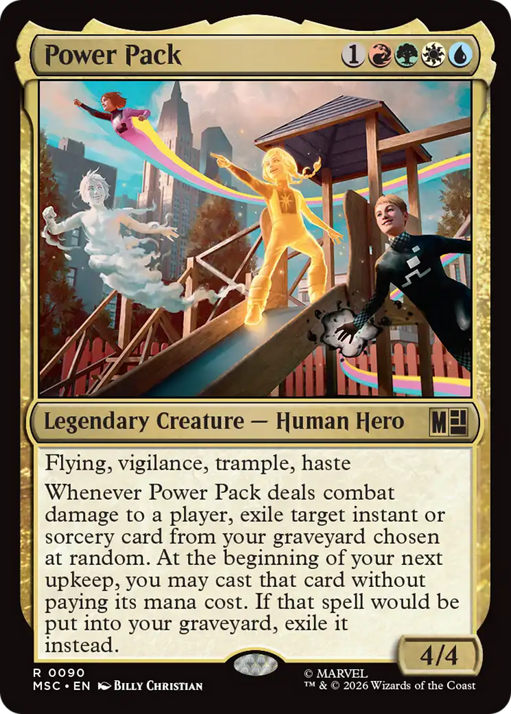 Power Pack (Surge Foil) [Marvel Super Heroes Commander] | Lots Moore NSW