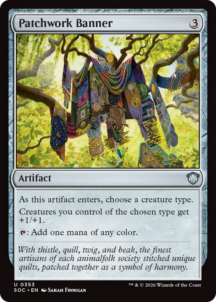 Patchwork Banner [Secrets of Strixhaven Commander] Magic: The Gathering | Lots Moore NSW