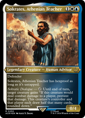 Sokrates, Athenian Teacher (Foil Etched) [Assassin's Creed] | Lots Moore NSW