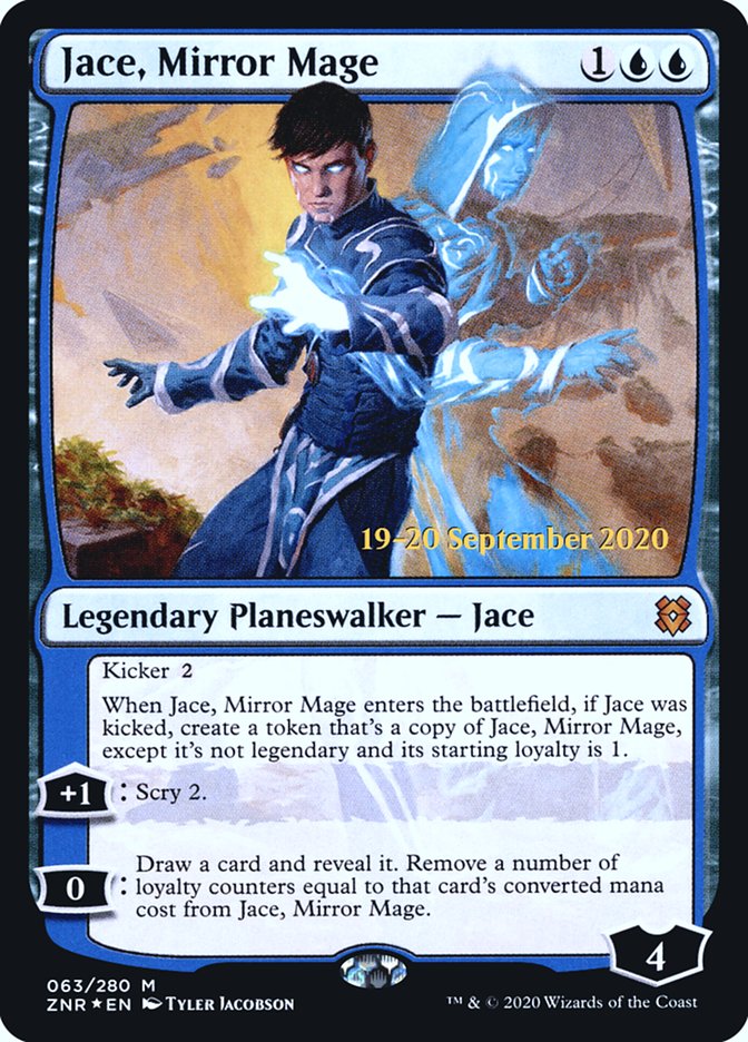 Jace, Mirror Mage [Zendikar Rising Prerelease Promos] | Lots Moore NSW