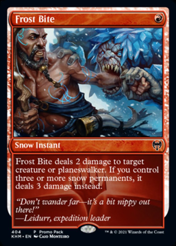 Frost Bite (Promo Pack) [Kaldheim Promos] | Lots Moore NSW