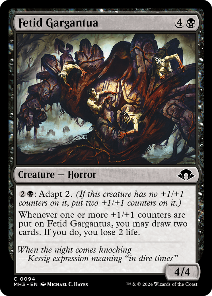 Fetid Gargantua [Modern Horizons 3] | Lots Moore NSW