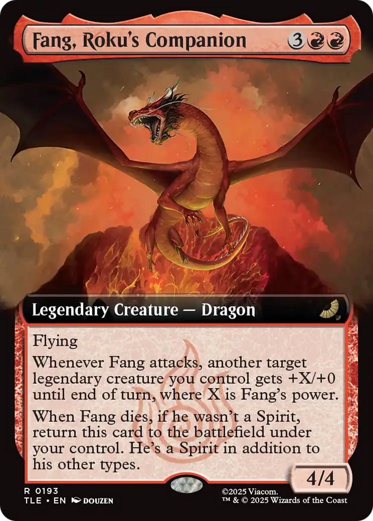 Fang, Roku's Companion (Extended Art) [Avatar: The Last Airbender: Eternal-Legal] | Lots Moore NSW