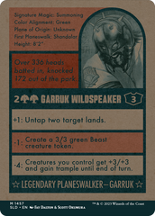 Garruk Wildspeaker [Secret Lair Drop Series] | Lots Moore NSW