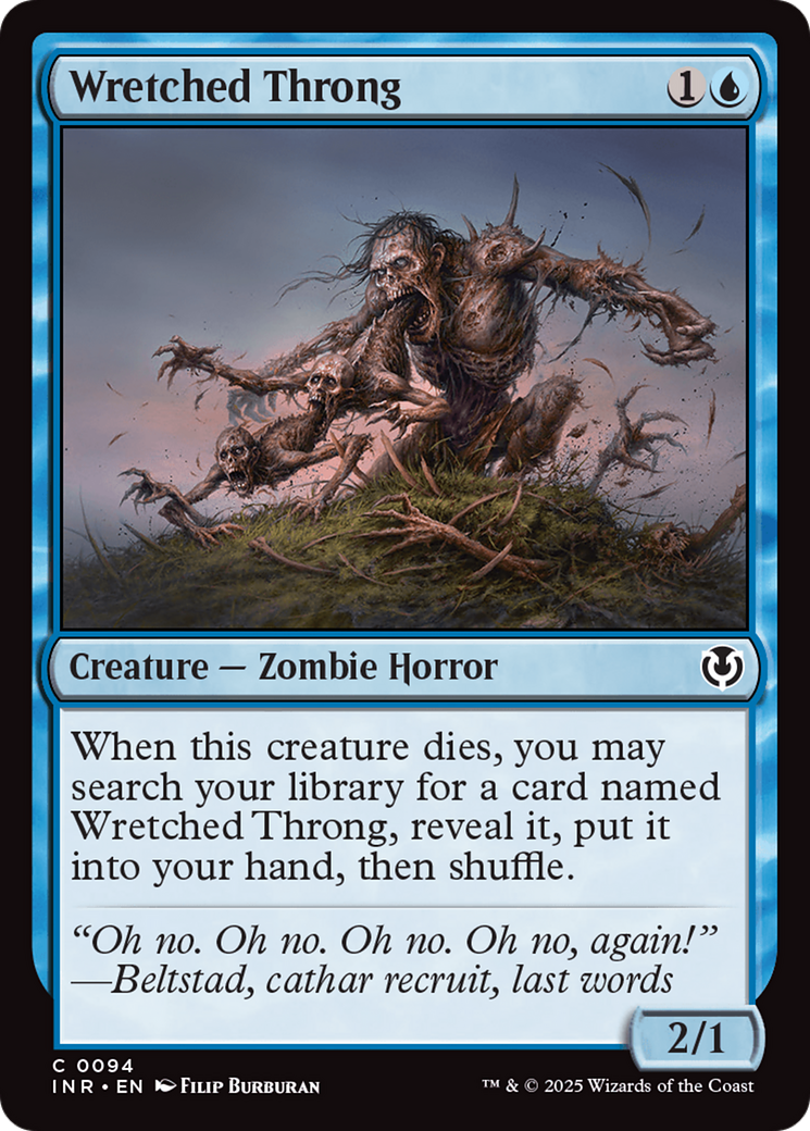 Wretched Throng [Innistrad Remastered] | Lots Moore NSW