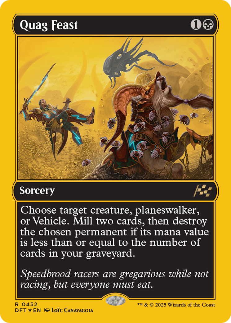 Quag Feast (First-Place Foil) [Aetherdrift] | Lots Moore NSW