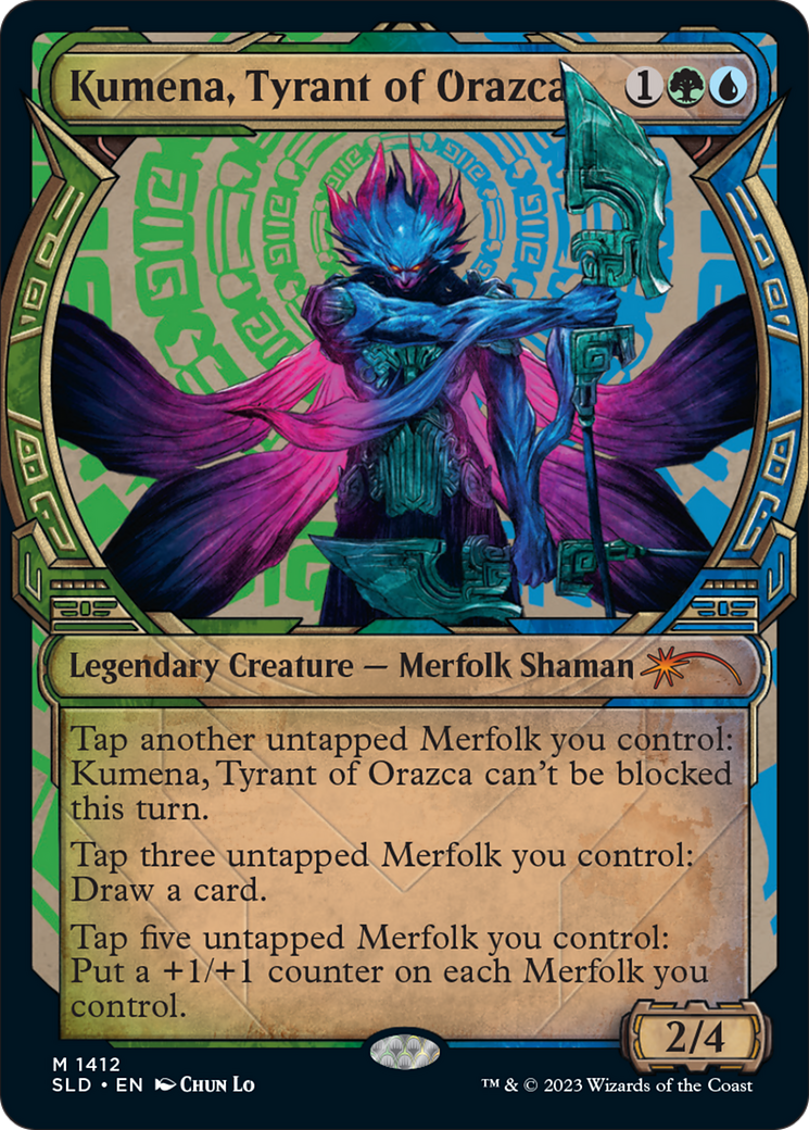 Kumena, Tyrant of Orazca (Rainbow Foil) [Secret Lair Drop Series] | Lots Moore NSW