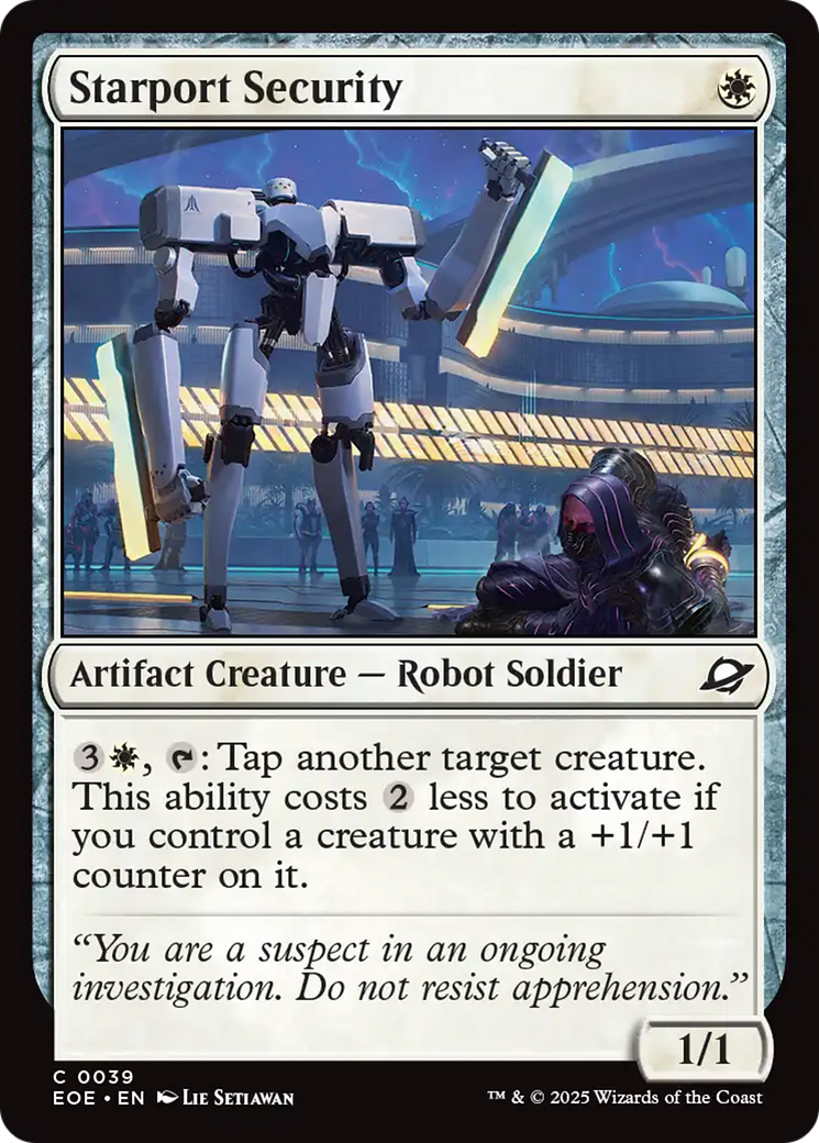 Starport Security [Edge of Eternities] | Lots Moore NSW