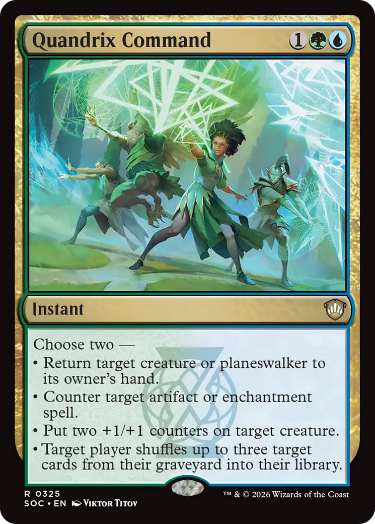 Quandrix Command [Secrets of Strixhaven Commander] | Lots Moore NSW