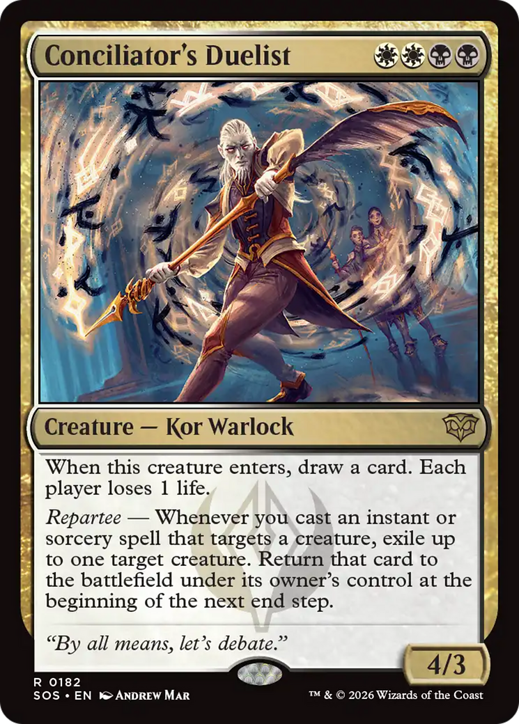 Conciliator's Duelist [Secrets of Strixhaven] | Lots Moore NSW