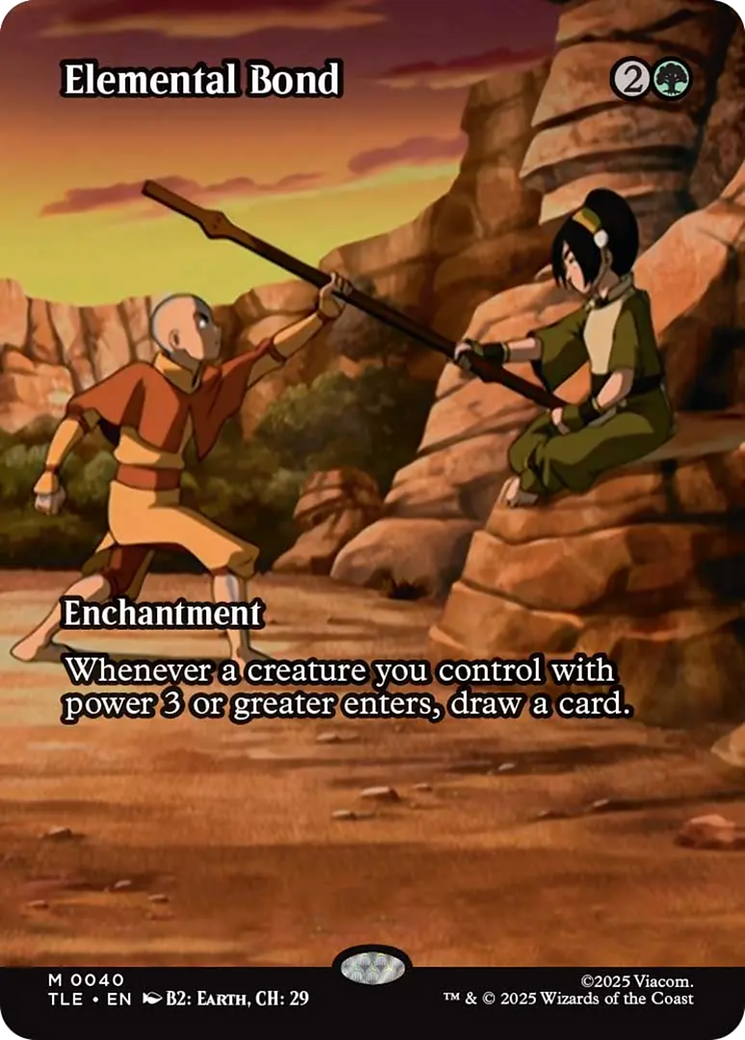 Elemental Bond (Borderless) [Avatar: The Last Airbender: Eternal-Legal] | Lots Moore NSW