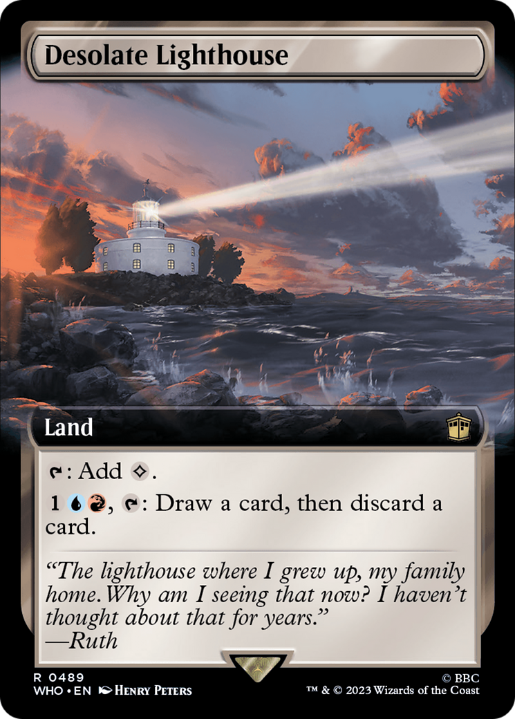 Desolate Lighthouse (Extended Art) [Doctor Who] | Lots Moore NSW