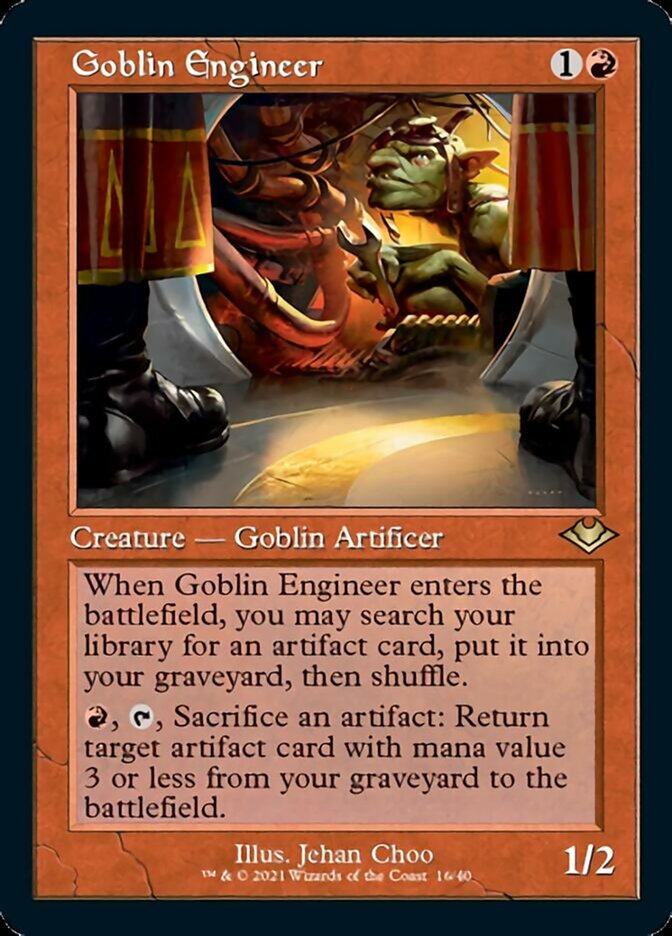 Goblin Engineer (Retro) [Modern Horizons] | Lots Moore NSW