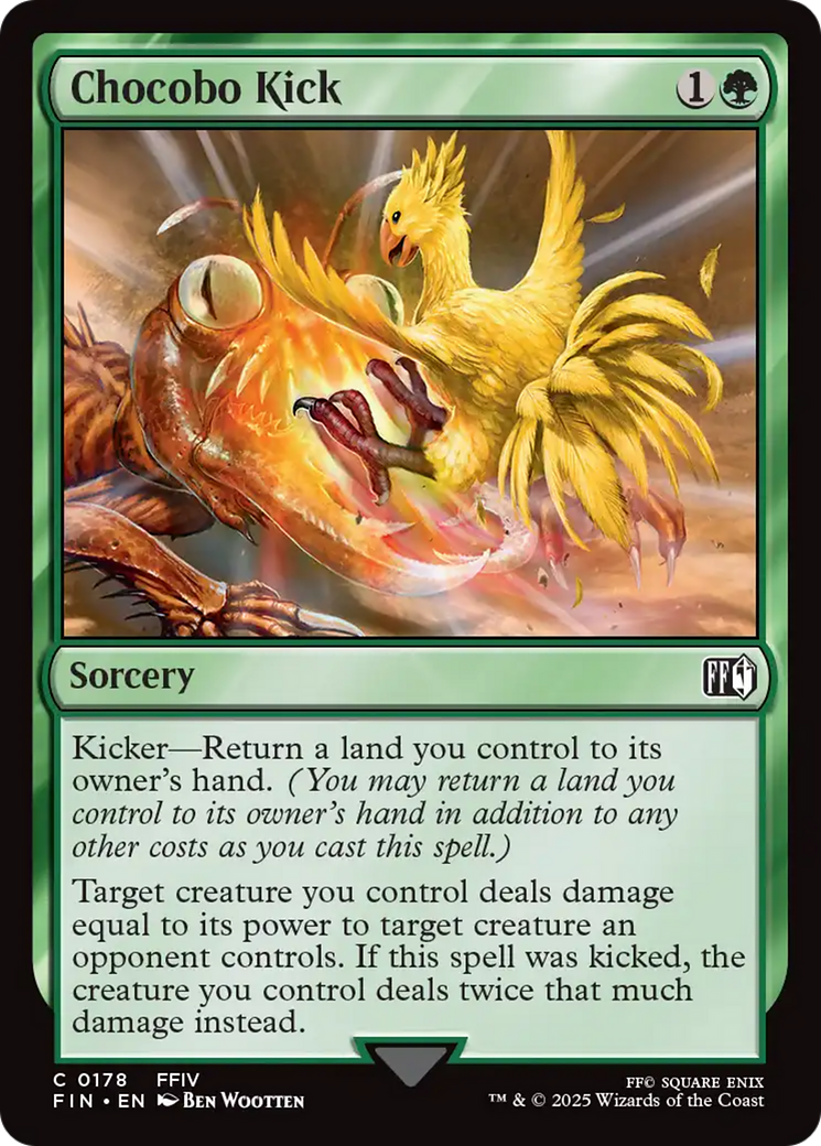 Chocobo Kick [FINAL FANTASY] | Lots Moore NSW
