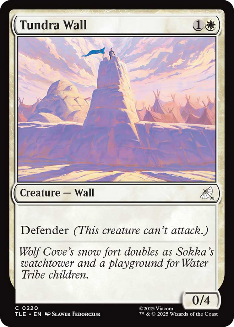 Tundra Wall [Avatar: The Last Airbender: Eternal-Legal] | Lots Moore NSW