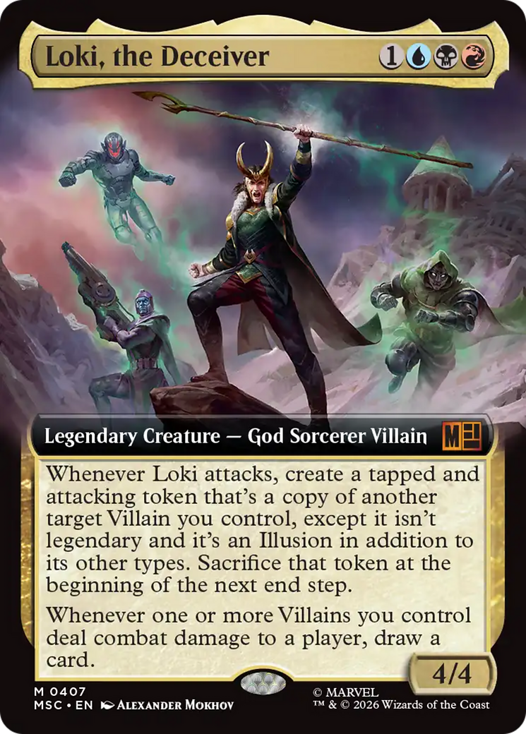 Loki, the Deceiver (Extended Art) [Marvel Super Heroes Commander] | Lots Moore NSW