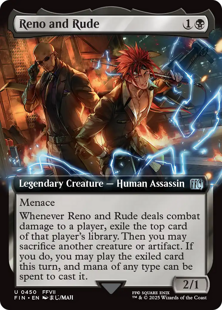 Reno and Rude (Extended Art) [FINAL FANTASY] | Lots Moore NSW