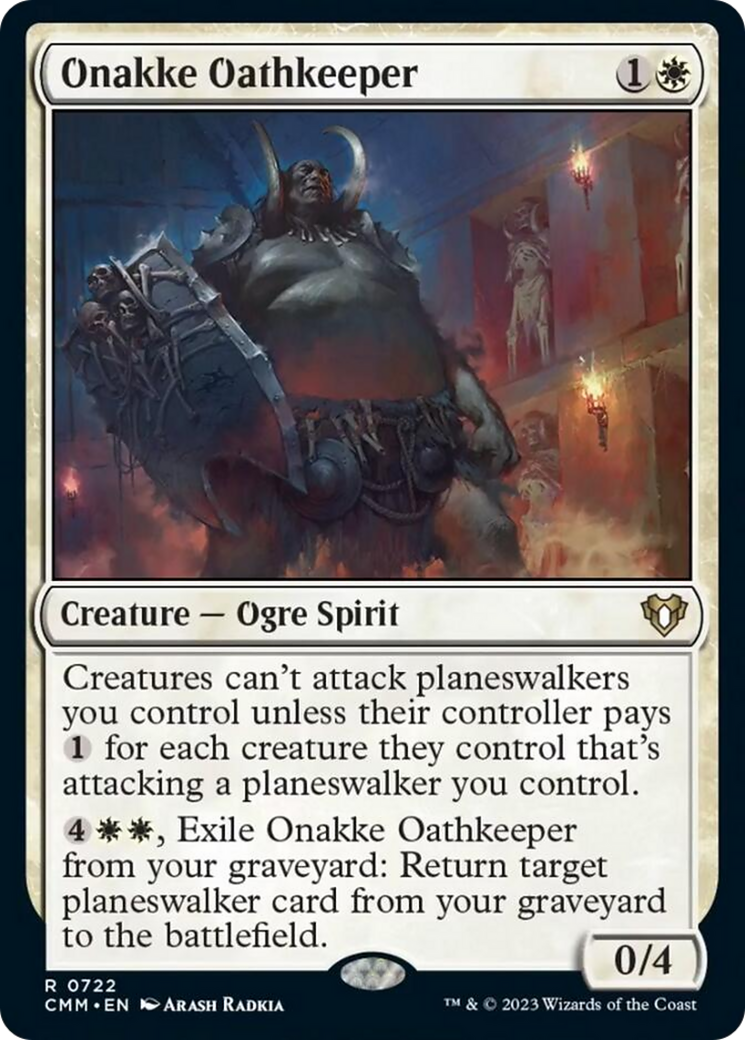 Onakke Oathkeeper [Commander Masters] | Lots Moore NSW