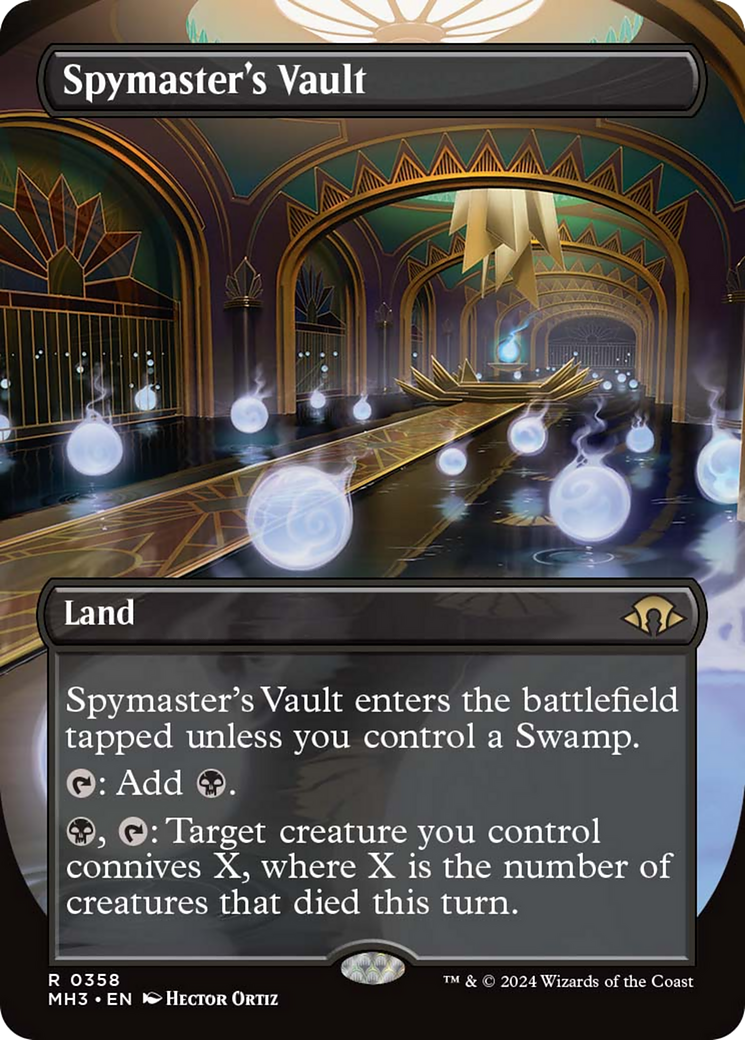 Spymaster's Vault (Borderless) [Modern Horizons 3] | Lots Moore NSW