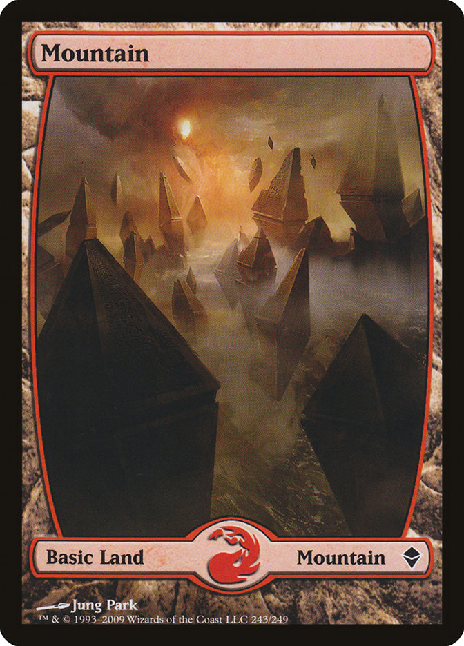 Mountain (243) [Zendikar] | Lots Moore NSW
