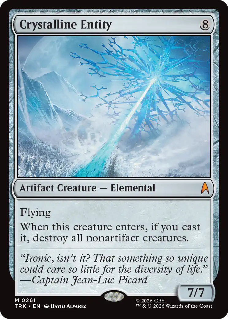 Crystalline Entity [Star Trek] | Lots Moore NSW