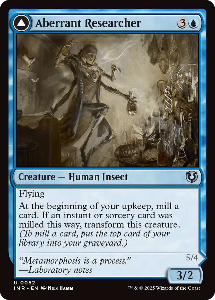 Aberrant Researcher // Perfected Form [Innistrad Remastered] | Lots Moore NSW