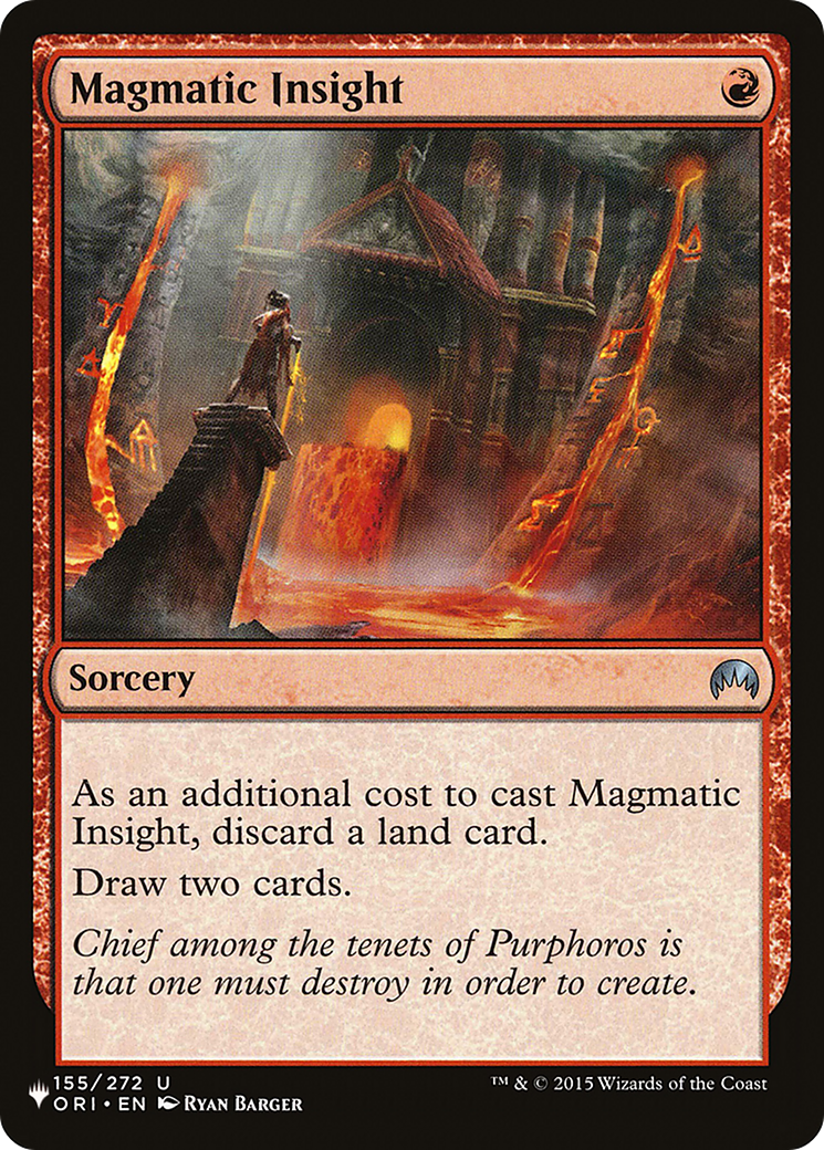 Magmatic Insight [The List] | Lots Moore NSW