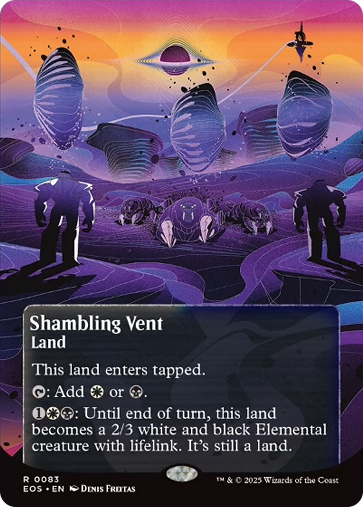 Shambling Vent (0083) (Borderless) [Edge of Eternities: Stellar Sights] | Lots Moore NSW