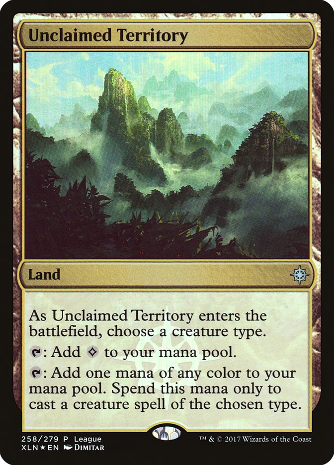 Unclaimed Territory (League) [Ixalan Promos] | Lots Moore NSW