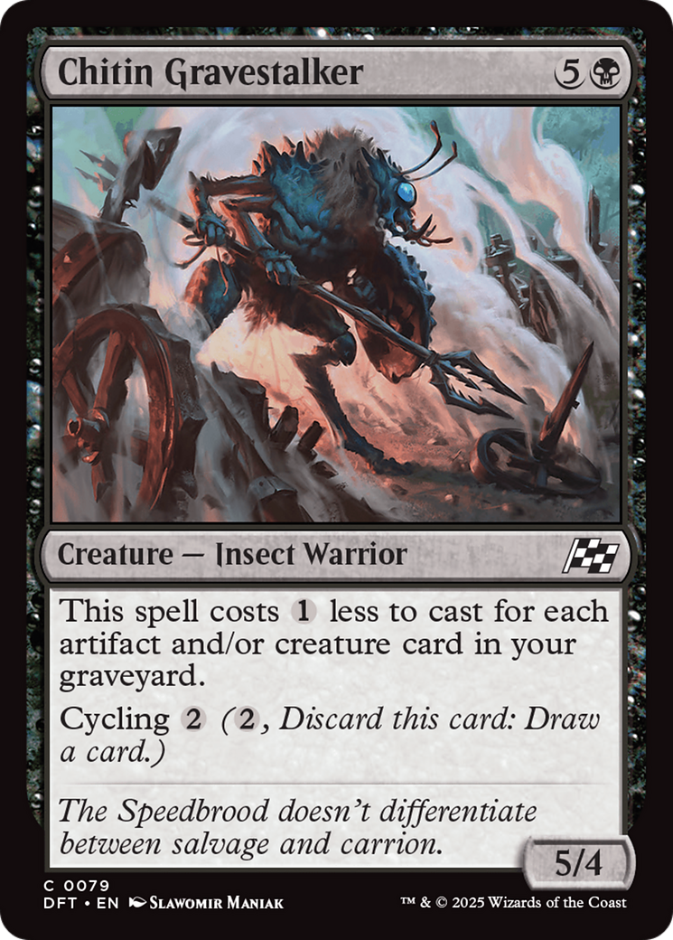 Chitin Gravestalker [Aetherdrift] | Lots Moore NSW