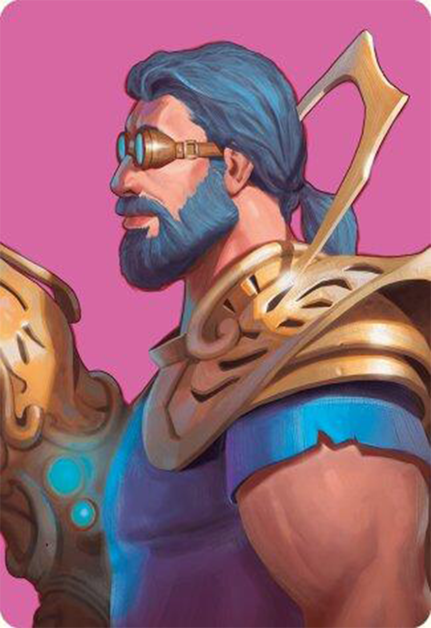 Satya, Aetherflux Genius Art Card [Modern Horizons 3 Art Series] | Lots Moore NSW