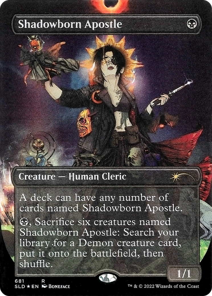 Shadowborn Apostle (681) (Borderless) [Secret Lair Drop Promos] | Lots Moore NSW