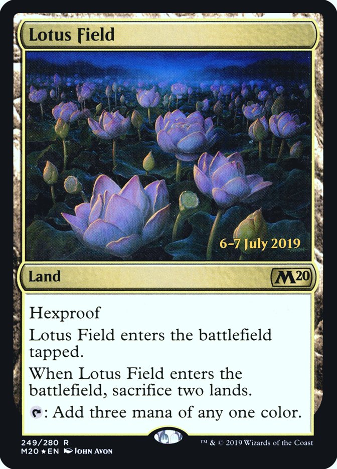 Lotus Field [Core Set 2020 Prerelease Promos] | Lots Moore NSW