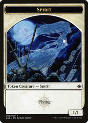 Spirit (002) // Spirit (010) Double-Sided Token [Ravnica Allegiance Guild Kit Tokens] | Lots Moore NSW