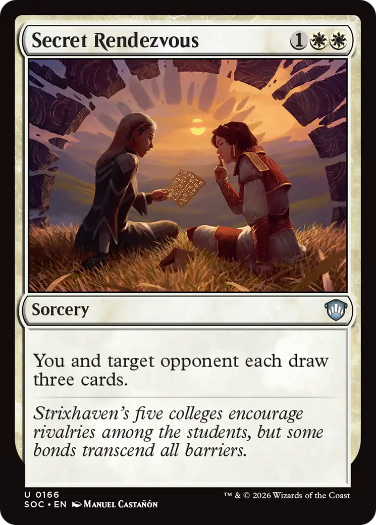 Secret Rendezvous [Secrets of Strixhaven Commander] | Lots Moore NSW