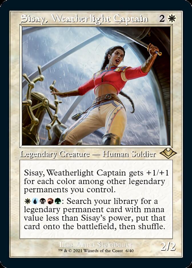 Sisay, Weatherlight Captain (Retro) [Modern Horizons] | Lots Moore NSW