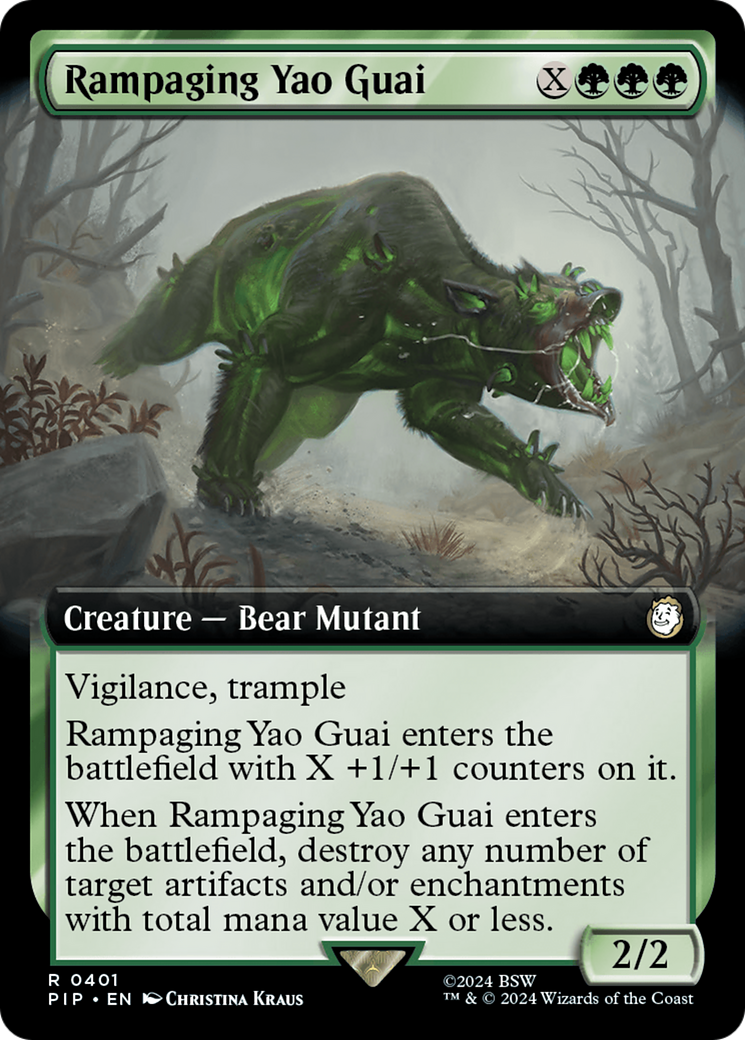 Rampaging Yao Guai (Extended Art) [Fallout] | Lots Moore NSW