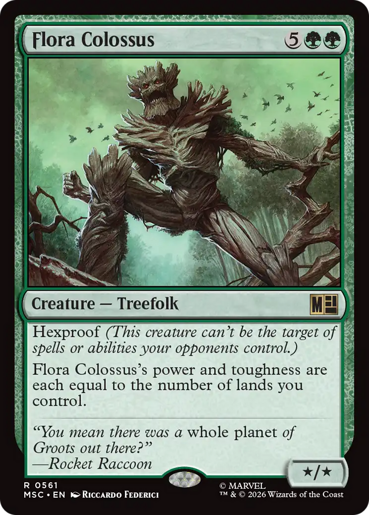 Flora Colossus [Marvel Super Heroes Commander] | Lots Moore NSW