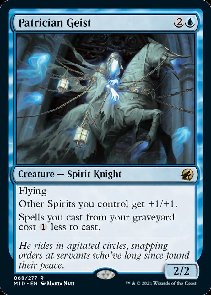 Patrician Geist [Innistrad: Midnight Hunt] | Lots Moore NSW