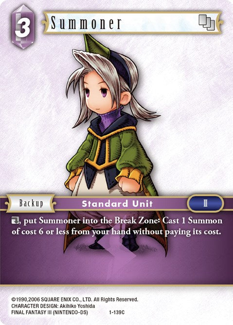 Summoner (Luneth) [Opus I] | Lots Moore NSW