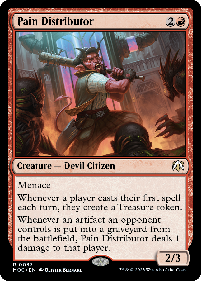 Pain Distributor [March of the Machine Commander] | Lots Moore NSW