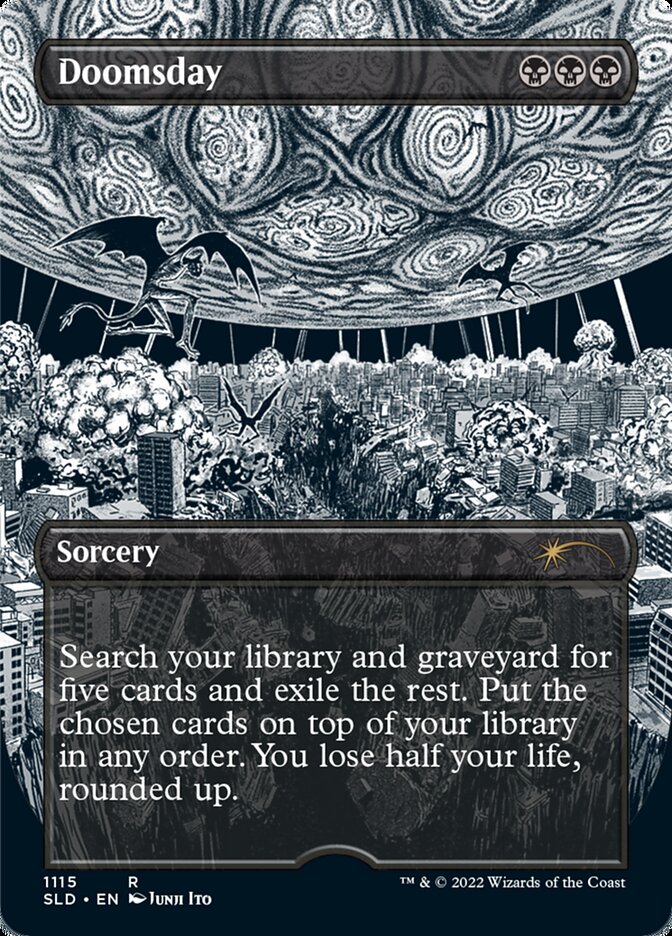 Doomsday (Borderless Etched Foil) [Secret Lair Drop Series] | Lots Moore NSW