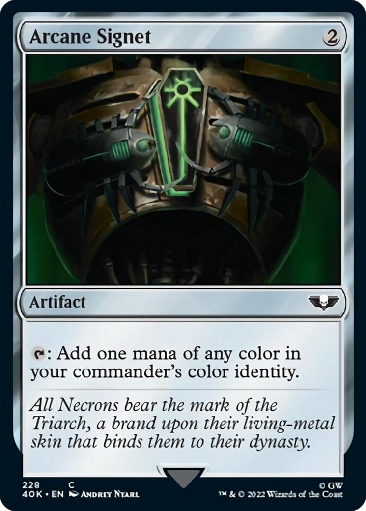 Arcane Signet (228) [Warhammer 40,000] | Lots Moore NSW