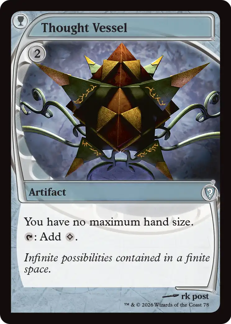 Thought Vessel (Future Sight) [Mystery Booster: Commander Edition] | Lots Moore NSW