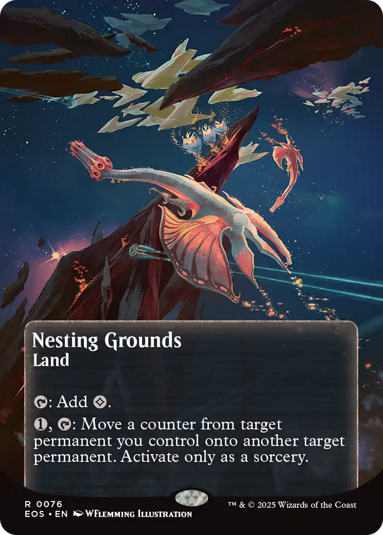 Nesting Grounds (0076) (Borderless) [Edge of Eternities: Stellar Sights] | Lots Moore NSW